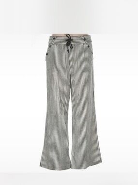 Rewind Black & White Striped Pants
